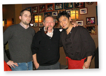 Yancey, Jose Bove and me